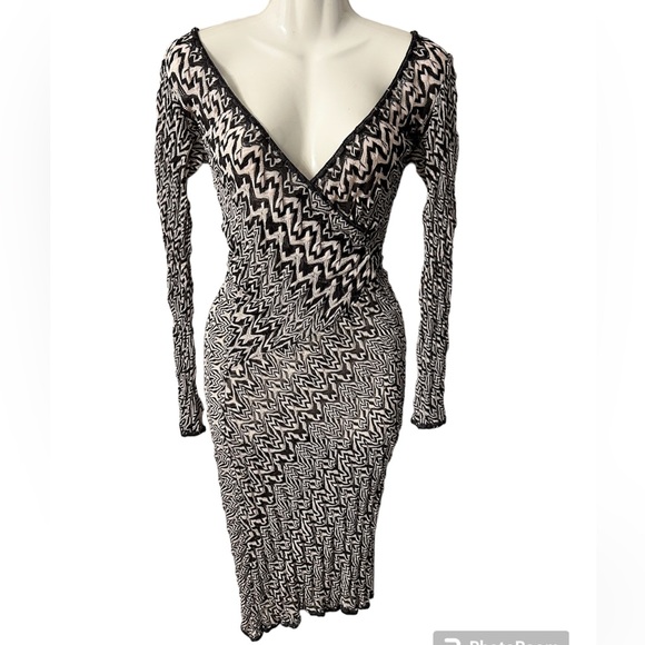 Missoni Dresses & Skirts - MISSONI faux wrap knit  dress